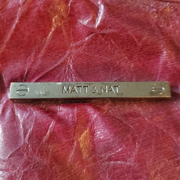 Matt & Natt vintage Women's red shoulder bag - Picture 3 of 3